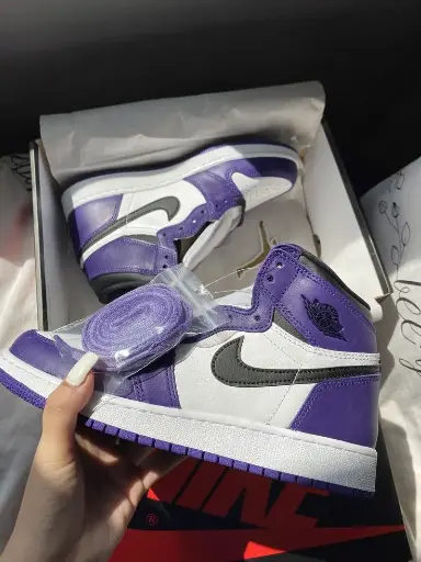 jordan 1 nike lilas